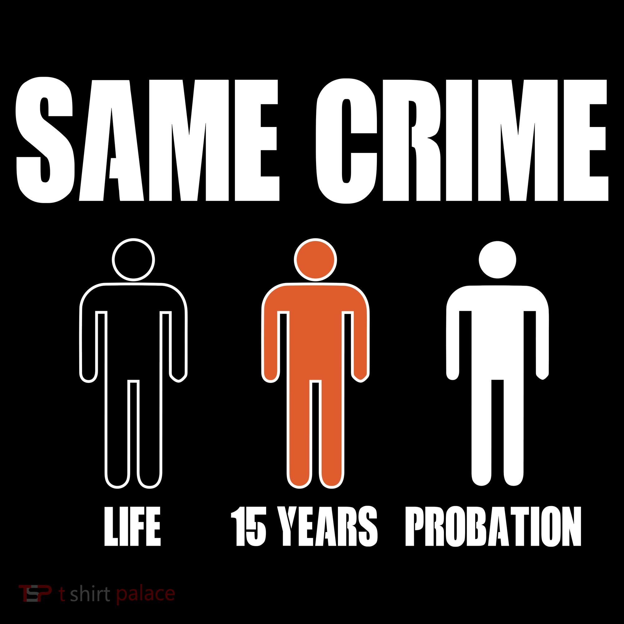 Same Crime Life 15 Years Probation Equality Bucket Hat