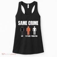 Same Crime Life 15 Years Probation Equality Women's Tank Top thumb 0