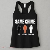 Same Crime Life 15 Years Probation Equality Women's Tank Top thumb 3