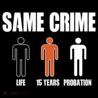 Same Crime Life 15 Years Probation Equality Visor thumb 3