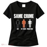 Same Crime Life 15 Years Probation Equality Women's T-Shirt thumb 0
