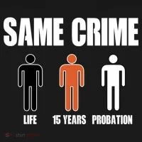 Same Crime Life 15 Years Probation Equality Kids Hoodie thumb 5
