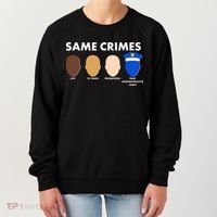 Same Crimes Black Lives Matter Women's Sweatshirt thumb 0