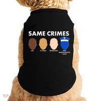 Same Crimes Black Lives Matter Doggie Tank thumb 0