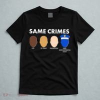 Same Crimes Black Lives Matter T-Shirt thumb 5