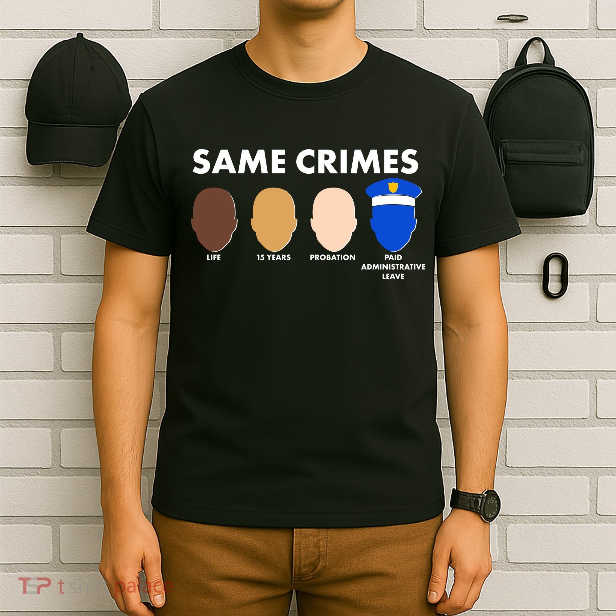 Same Crimes Black Lives Matter T-Shirt