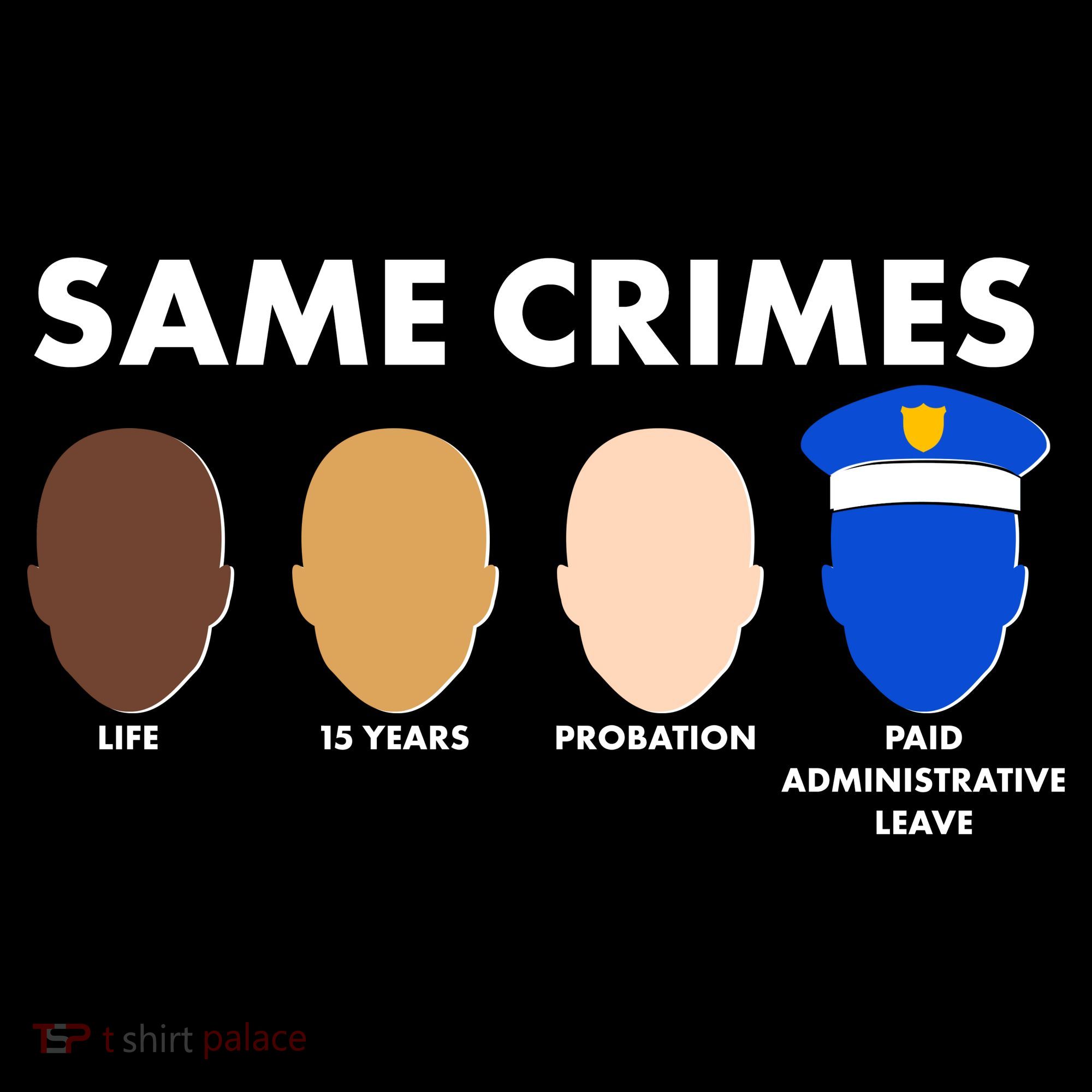 Same Crimes Black Lives Matter Button