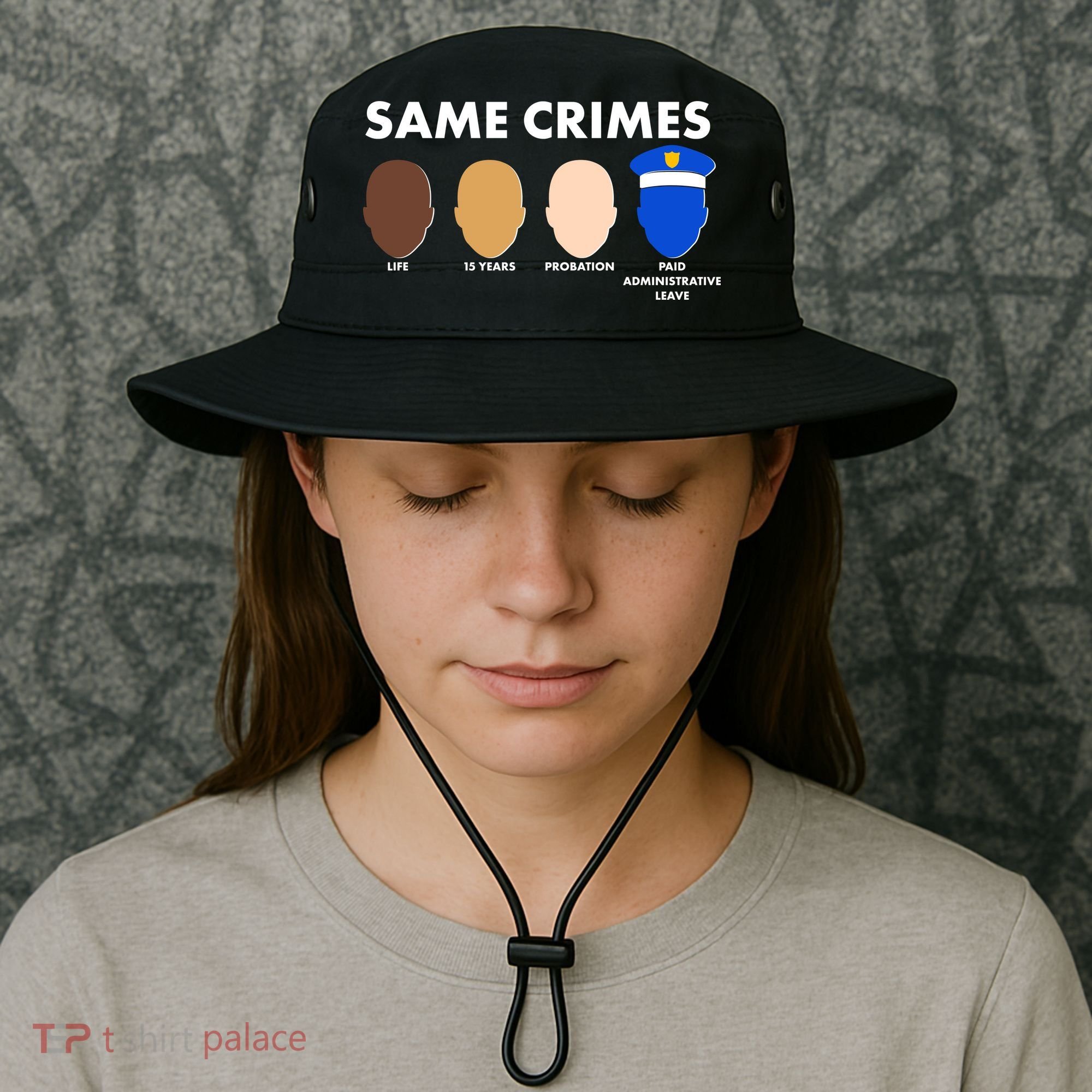 Same Crimes Black Lives Matter Bucket Hat