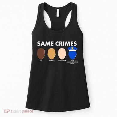 Same Crimes Black Lives Matter Women's Tank Top