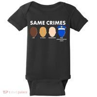 Same Crimes Black Lives Matter Baby Bodysuit thumb 0