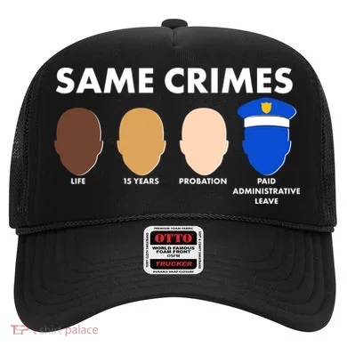 Same Crimes Black Lives Matter Hat