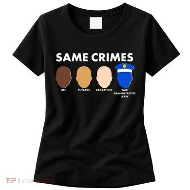 Same Crimes Black Lives Matter Women's T-Shirt