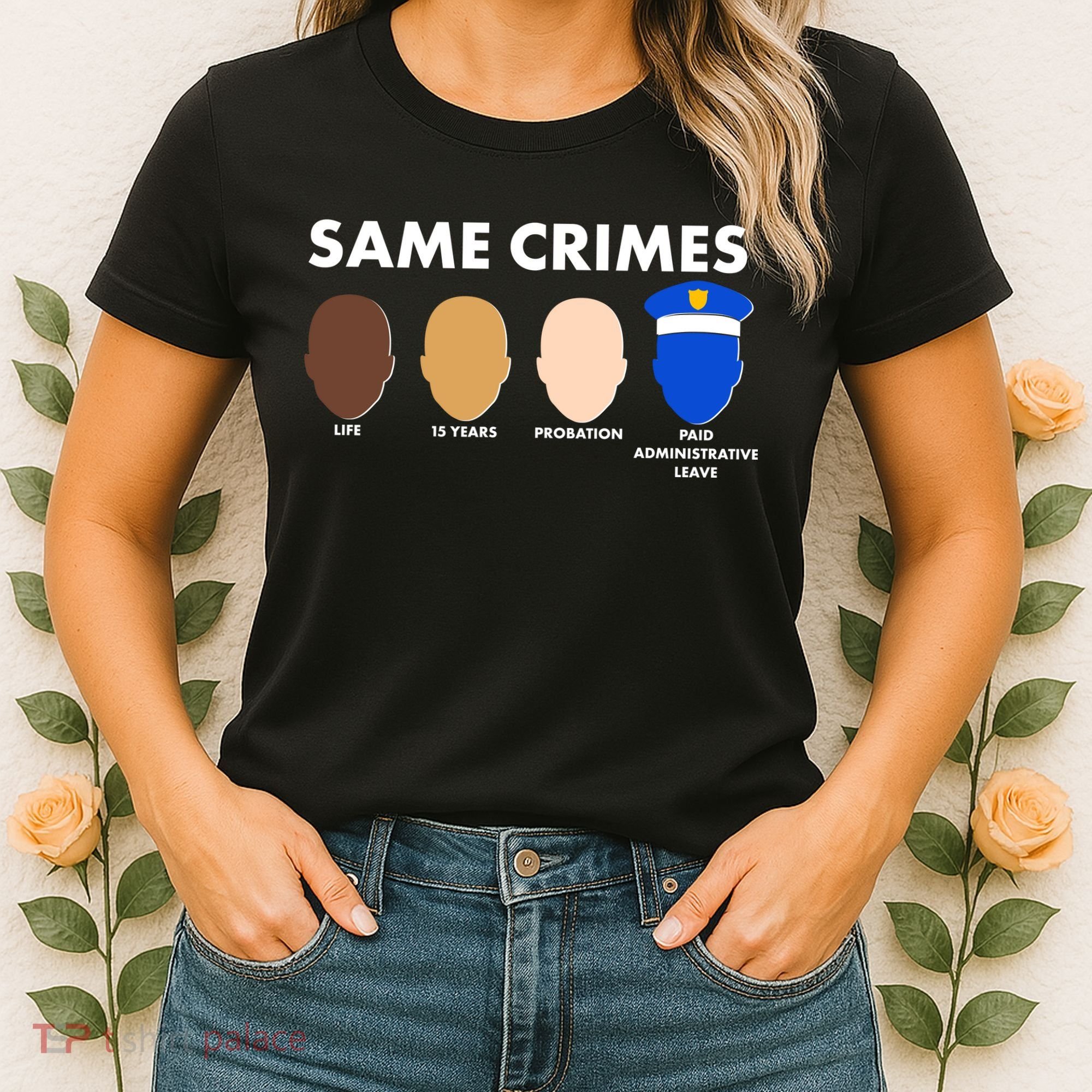 Same Crimes Black Lives Matter Women's T-Shirt