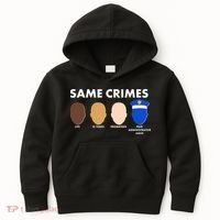 Same Crimes Black Lives Matter Kids Hoodie thumb 0