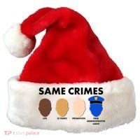 Same Crimes Black Lives Matter Santa Hat thumb 0