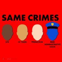Same Crimes Black Lives Matter Santa Hat thumb 1