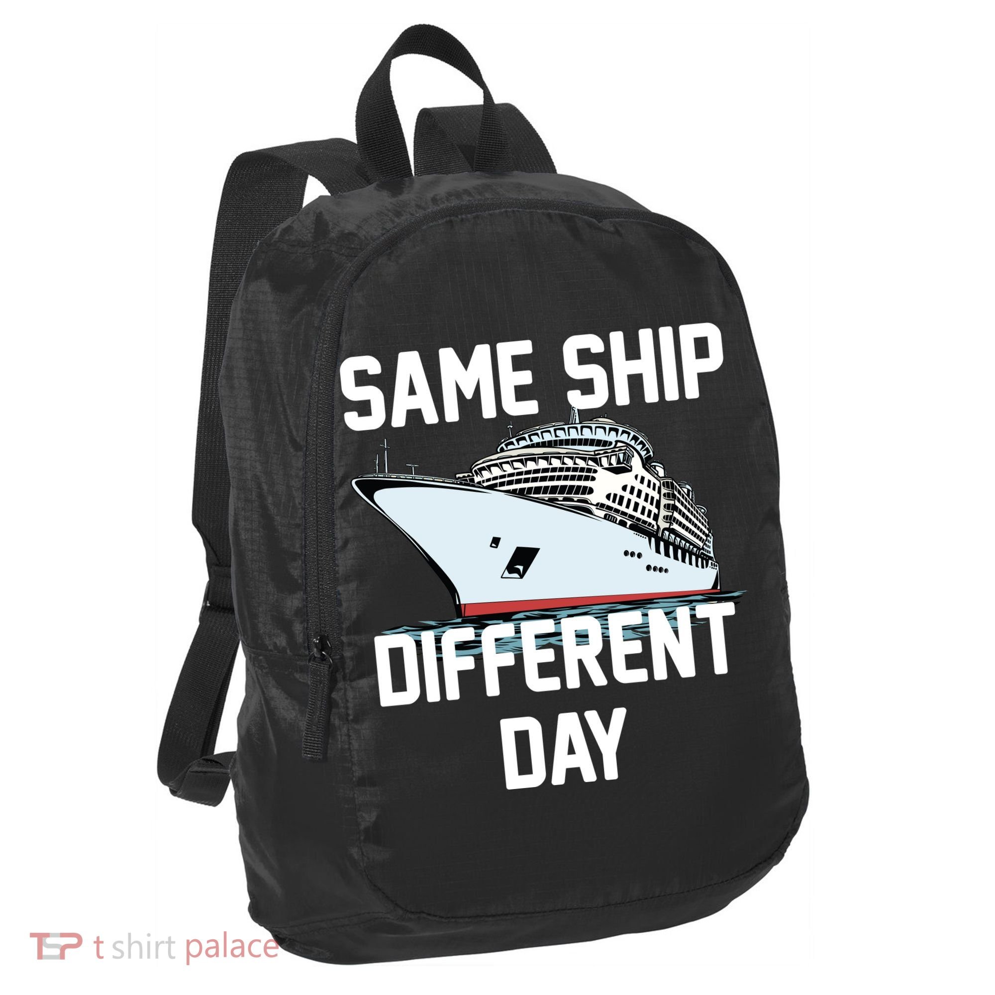 Same Ship Different Day Port Authority Crush Ripstop Backpack