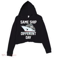Same Ship Different Day Crop Fleece Hoodie thumb 0
