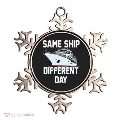 Same Ship Different Day Ornament