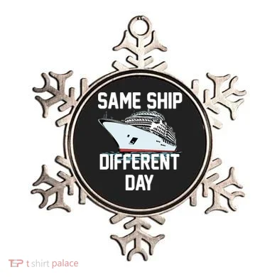 Same Ship Different Day Ornament