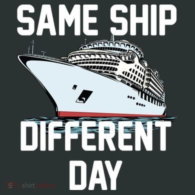 Same Ship Different Day Infant Baby Jersey Bodysuit