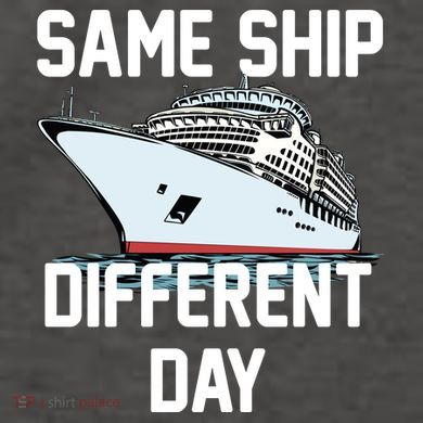 Same Ship Different Day Vector Backpack