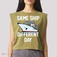 Same Ship Different Day Garment-Dyed Women's Muscle Tee thumb 2