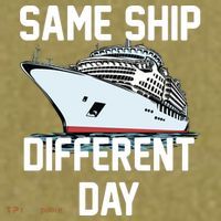 Same Ship Different Day Garment-Dyed Women's Muscle Tee thumb 6