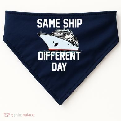 Same Ship Different Day USA-Made Doggie Bandana
