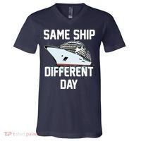 Same Ship Different Day V-Neck T-Shirt thumb 0