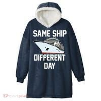 Same Ship Different Day Hooded Wearable Blanket thumb 0