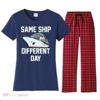 Same Ship Different Day Women's Flannel Pajama Set thumb 0