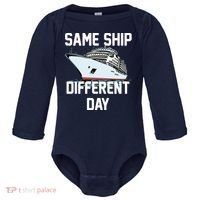 Same Ship Different Day Baby Long Sleeve Bodysuit thumb 0