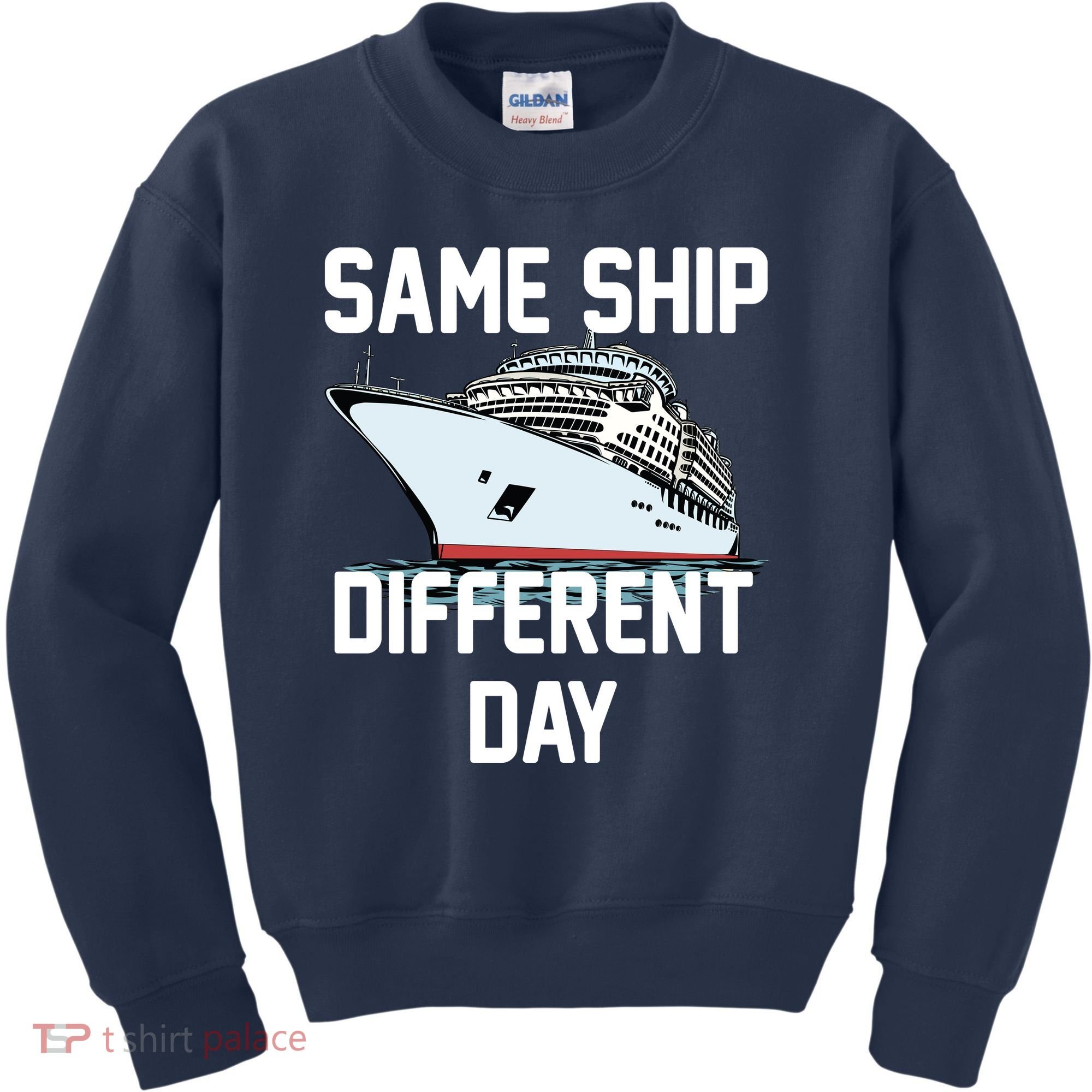 Same Ship Different Day Kids Sweatshirt