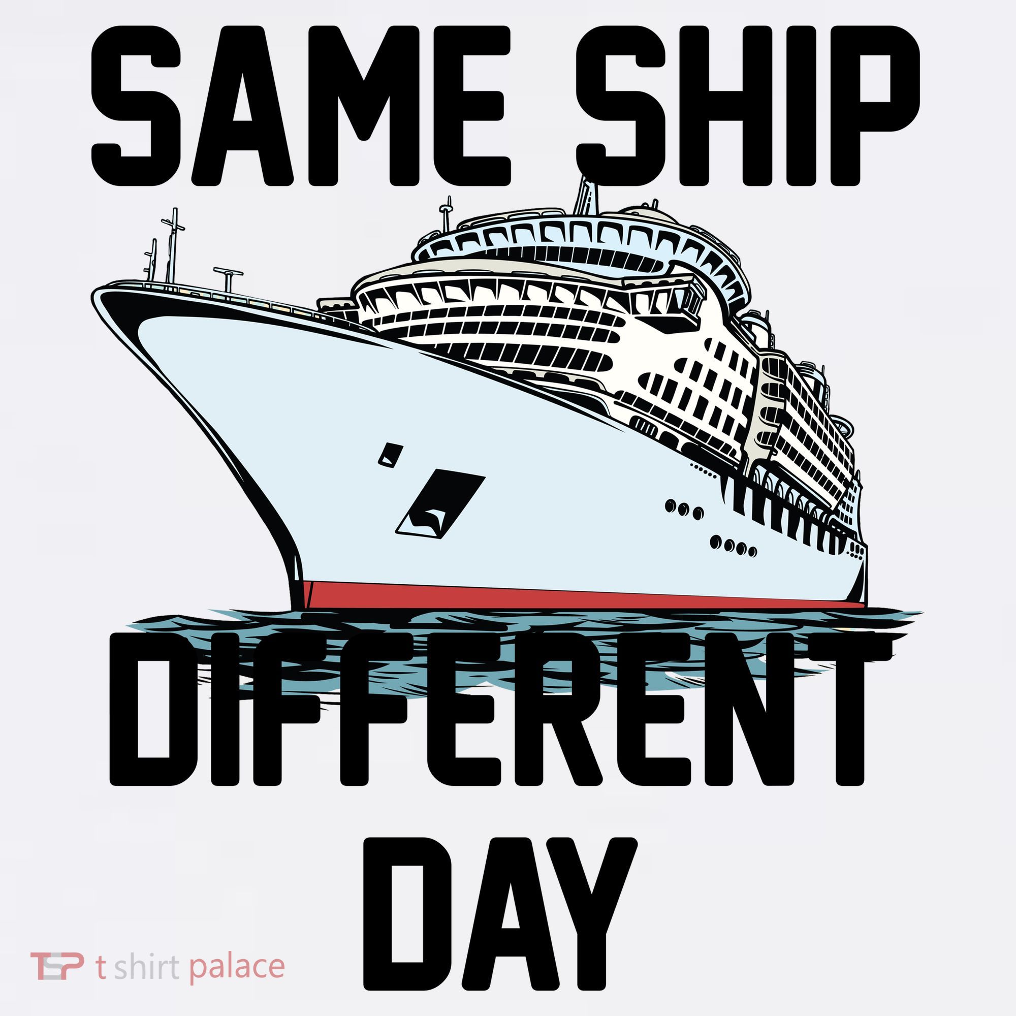 Same Ship Different Day Garment-Dyed Sweatshirt