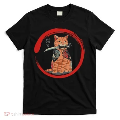 Samurai Cattana Emblem T-Shirt
