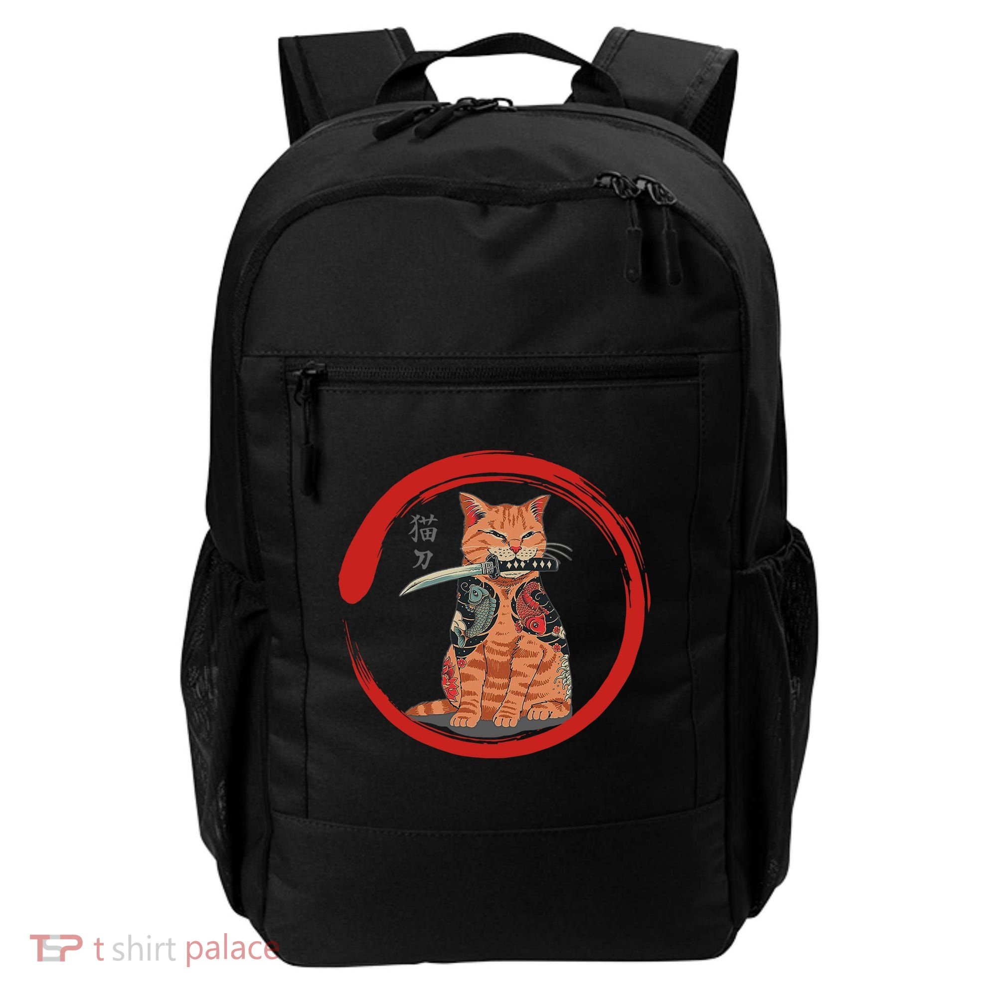 Samurai Cattana Emblem Backpack