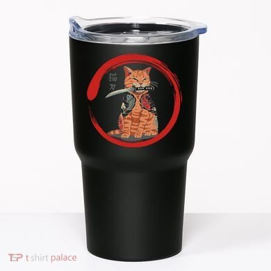 Samurai Cattana Emblem Tumbler