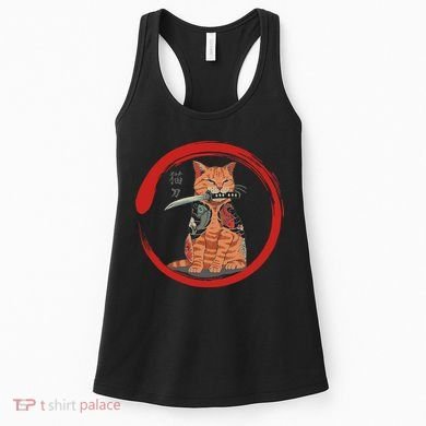Samurai Cattana Emblem Women's Tank Top