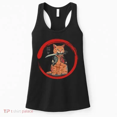 Samurai Cattana Emblem Women's Tank Top