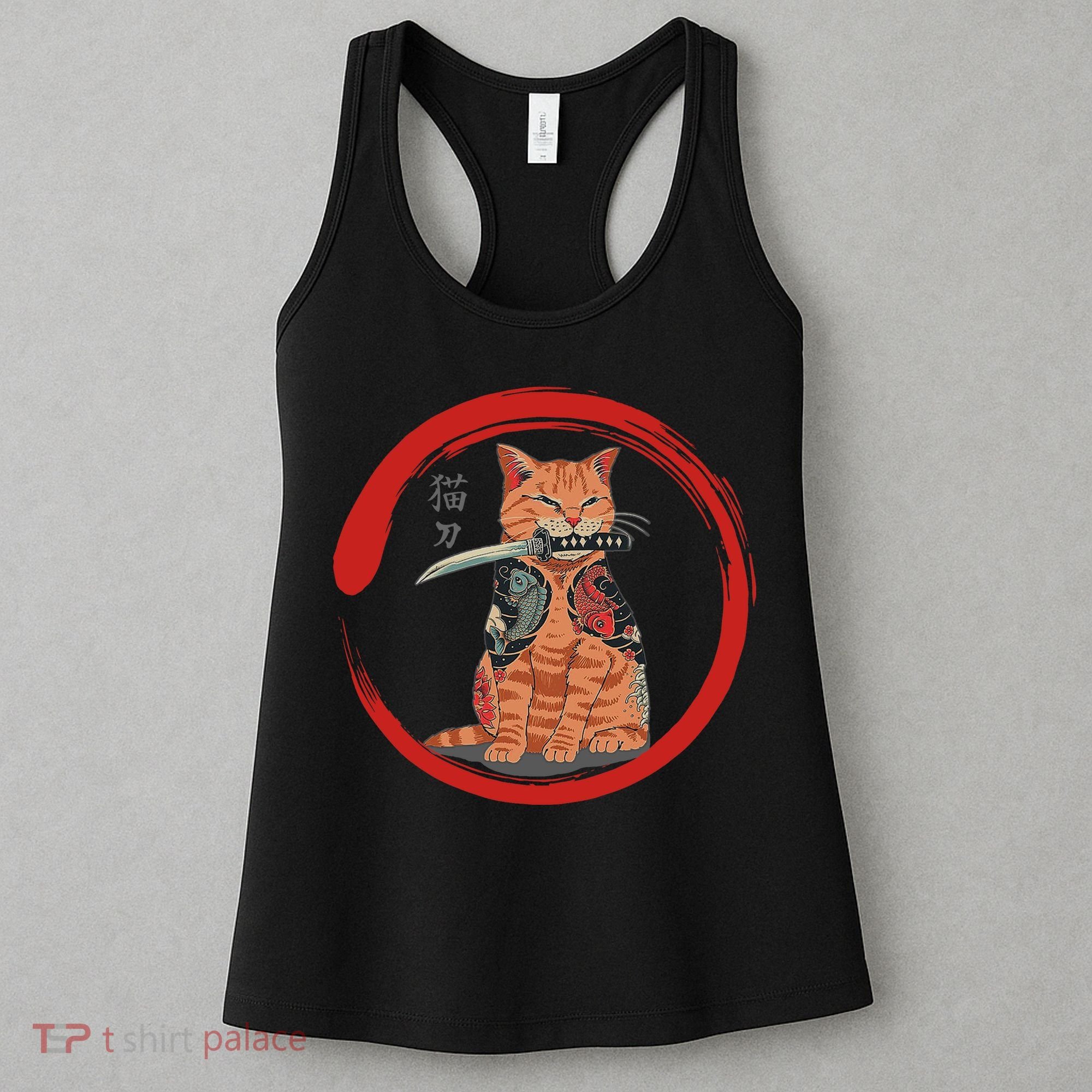 Samurai Cattana Emblem Women's Tank Top