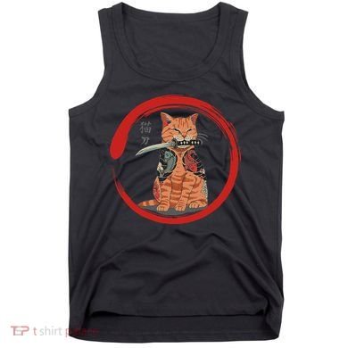 Samurai Cattana Emblem Tank Top