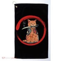 Samurai Cattana Emblem Golf Towel thumb 0
