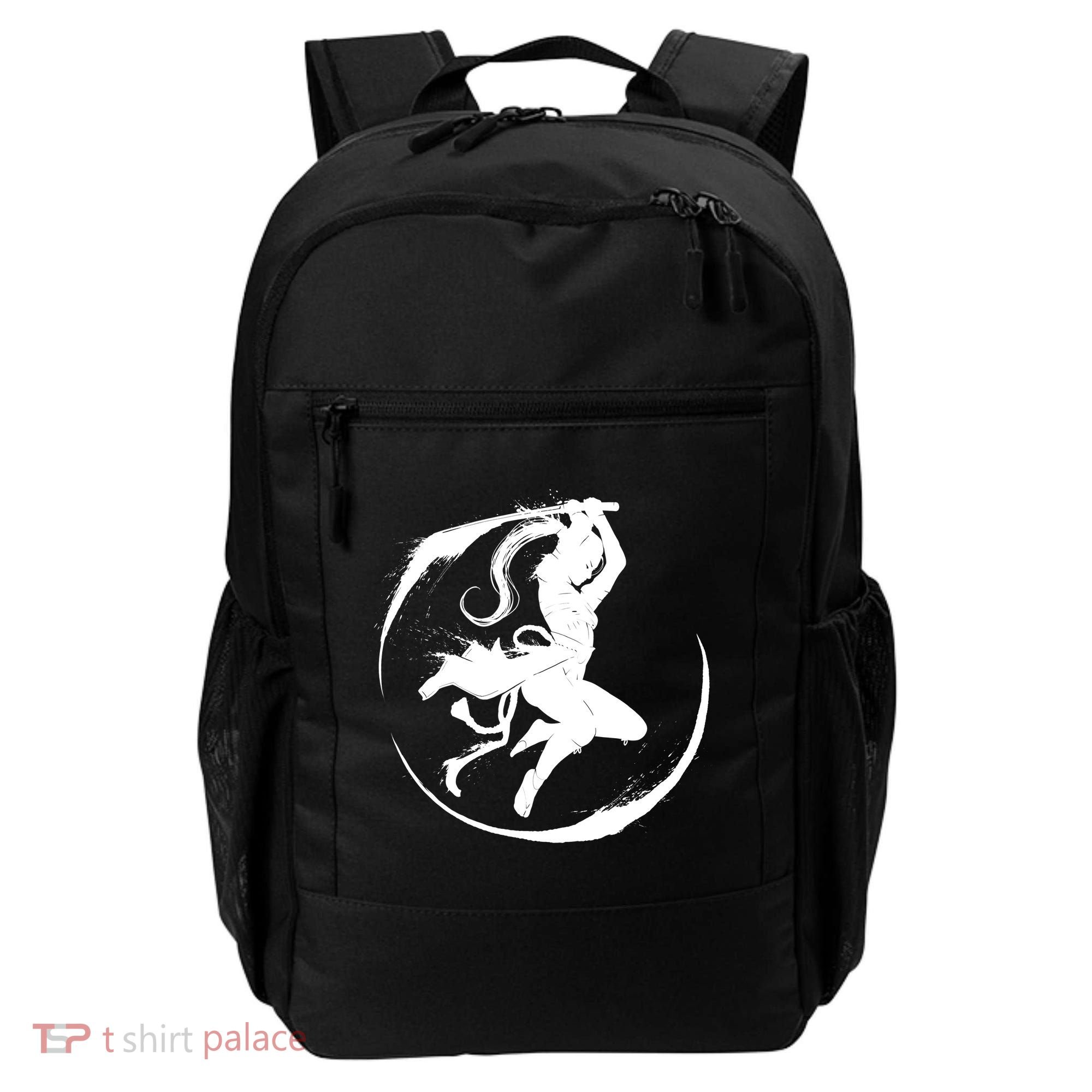 Samurai Lady Katana Slashing Circle Backpack