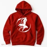 Samurai Lady Katana Slashing Circle Hoodie thumb 0
