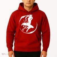 Samurai Lady Katana Slashing Circle Hoodie thumb 2