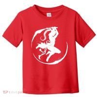 Samurai Lady Katana Slashing Circle Toddler T-Shirt thumb 0