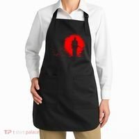 Samurai Red Sun Warrior Hollow Apron thumb 2