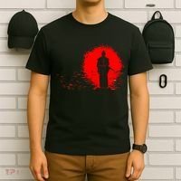 Samurai Red Sun Warrior Hollow T-Shirt thumb 6