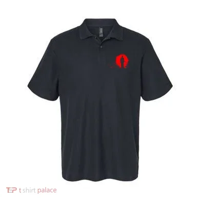 Samurai Red Sun Warrior Hollow Polo